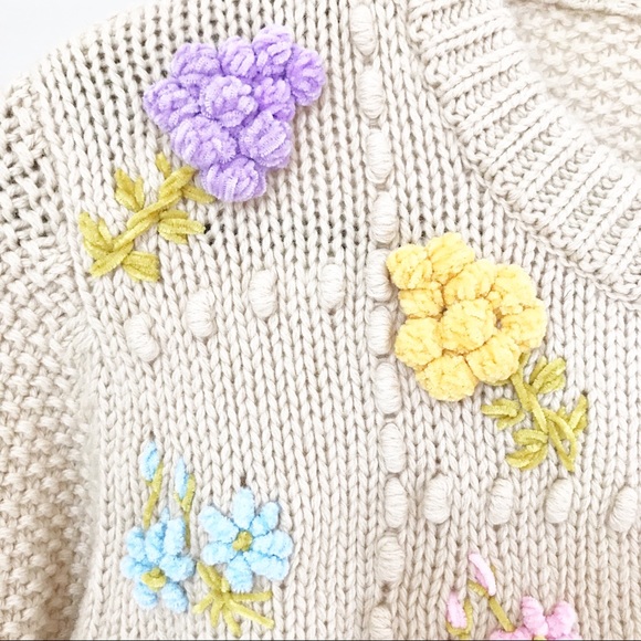 LoveShackFancy Briallon Cardigan Sweater - Picture 4 of 16